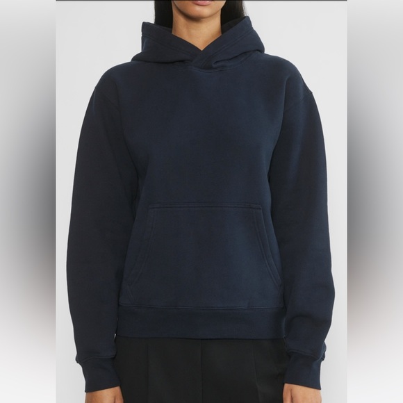 Aritzia Pants - Aritzia Cozy Fleece Perfect Hoodie in navy size medium